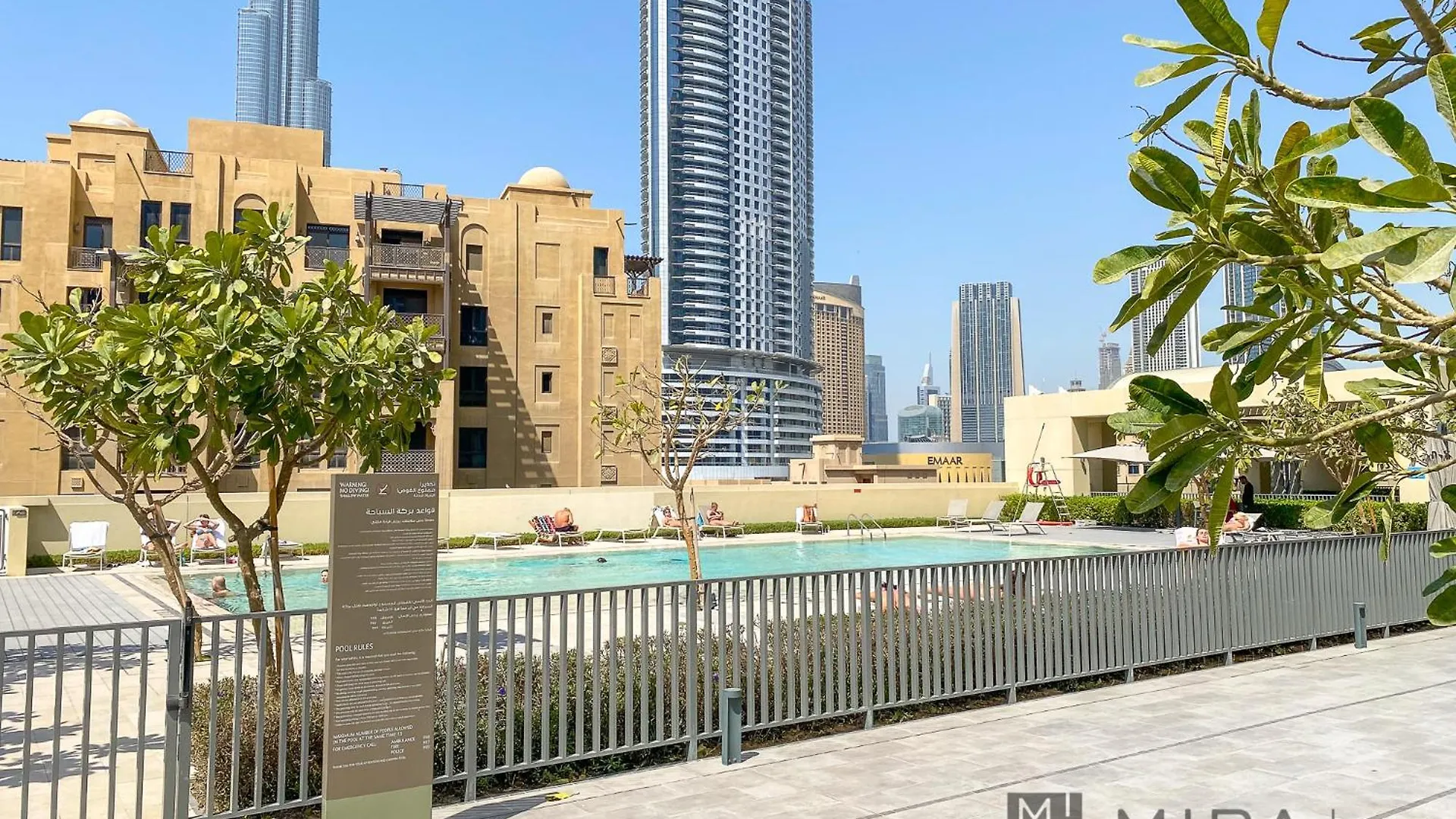 Mira Holiday Homes - Bright 1 Bedroom Close To Burj Khalifa, Dubai Mall Apartment